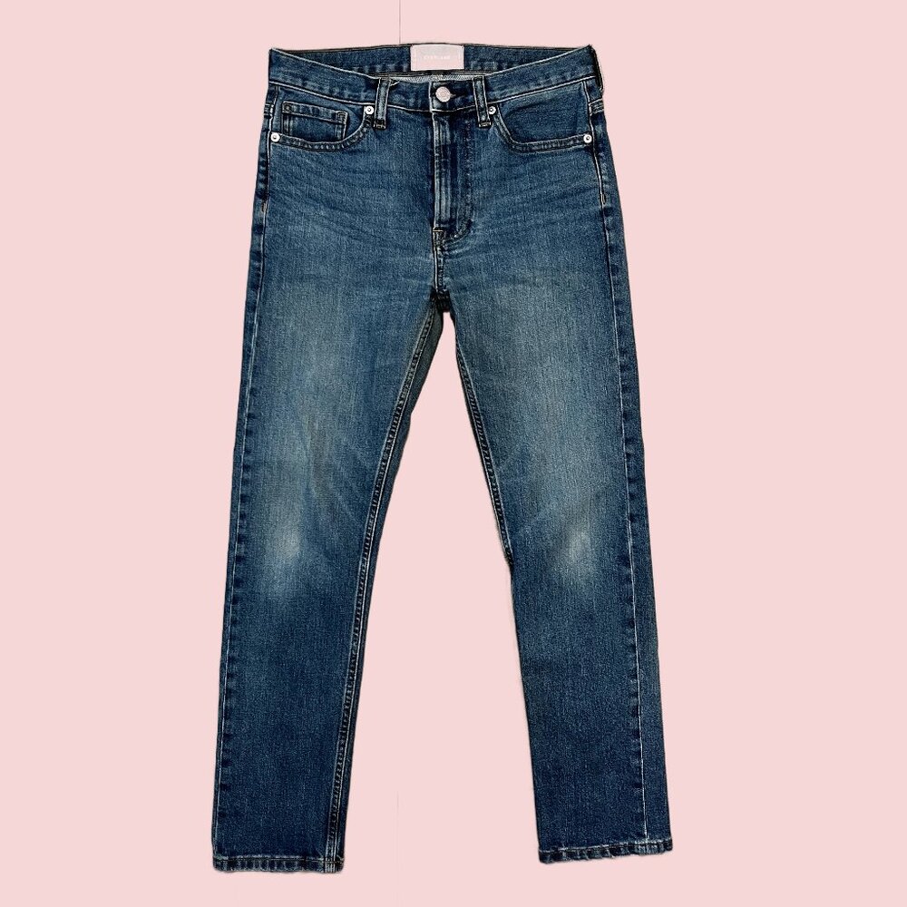 Women's Jeans "Everlane" The Original Cheeky Jeans Denim Blue Size 25 Size 0